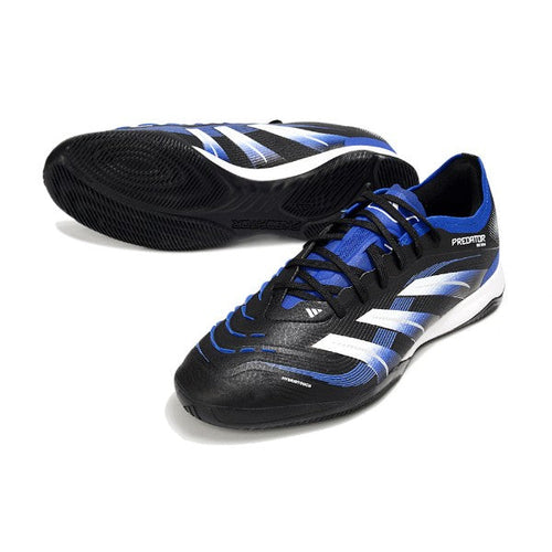 Adidas Predator 25 Elite Black Blue and White IC
