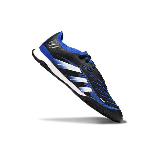 Adidas Predator 25 Elite Black Blue and White IC