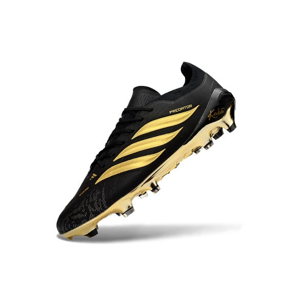 Adidas Predator 26 Elite Black and Golden FG
