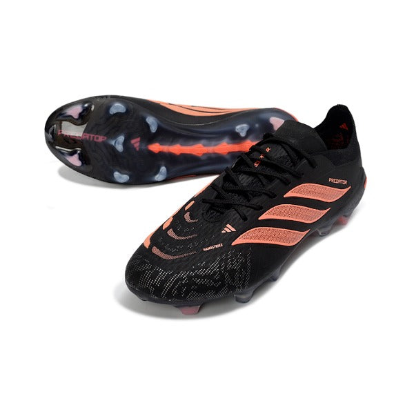 Adidas Predator 26 Elite Black and Orange FG