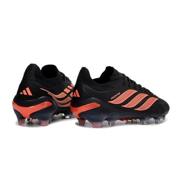 Adidas Predator 26 Elite Black and Orange FG