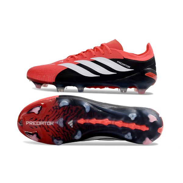 Adidas Predator 26 Elite Black and Red FG