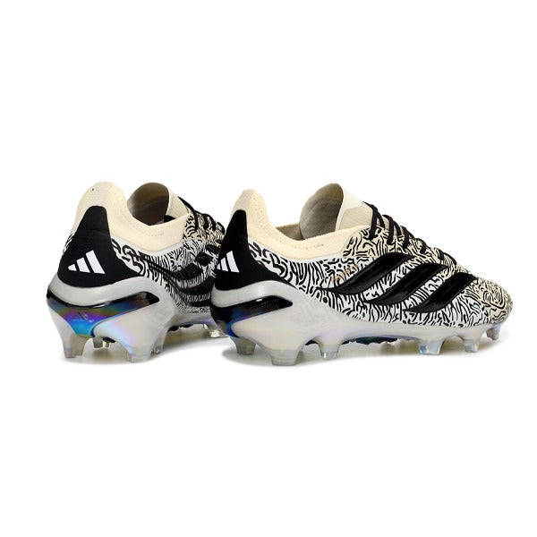 Adidas Predator 26 Elite Black, Beige and White FG