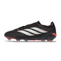 Adidas Predator 26 Elite Black, Red and White Firm Ground FG Football Boot