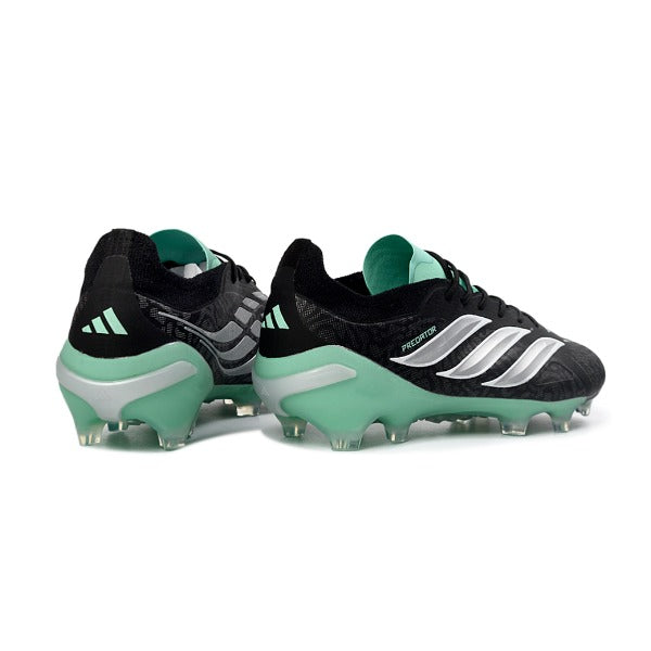 Adidas Predator 26 Elite Black, White and Green FG