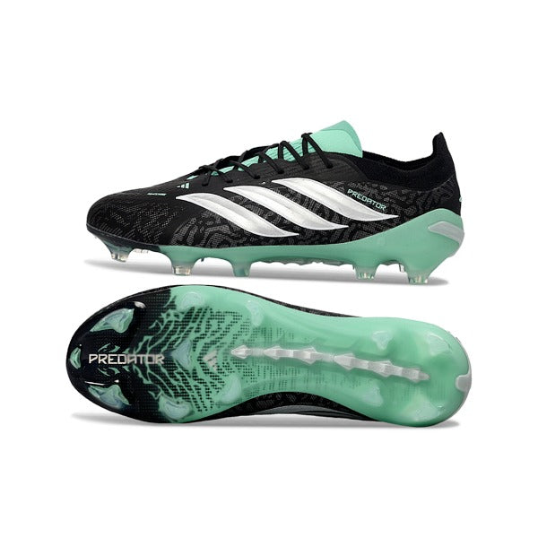 Adidas Predator 26 Elite Black, White and Green FG