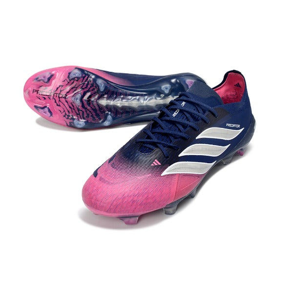 Adidas Predator 26 Elite Blue and Pink FG