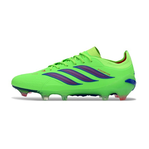 Adidas Predator 26 Elite Fluorescent Green and Blue FG