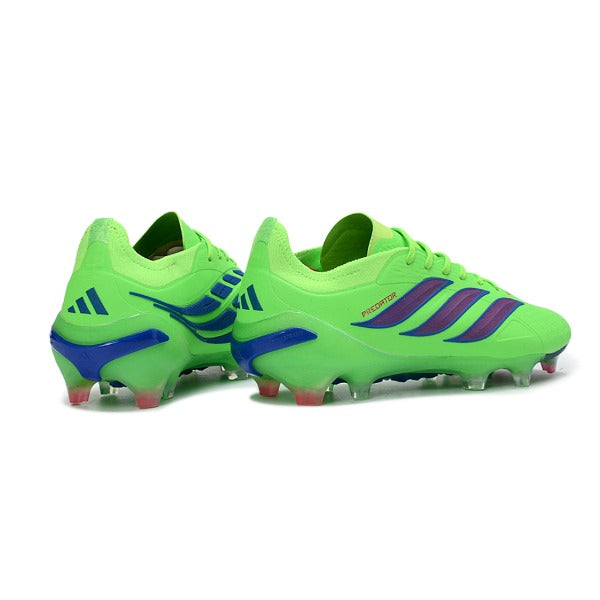 Adidas Predator 26 Elite Fluorescent Green and Blue FG