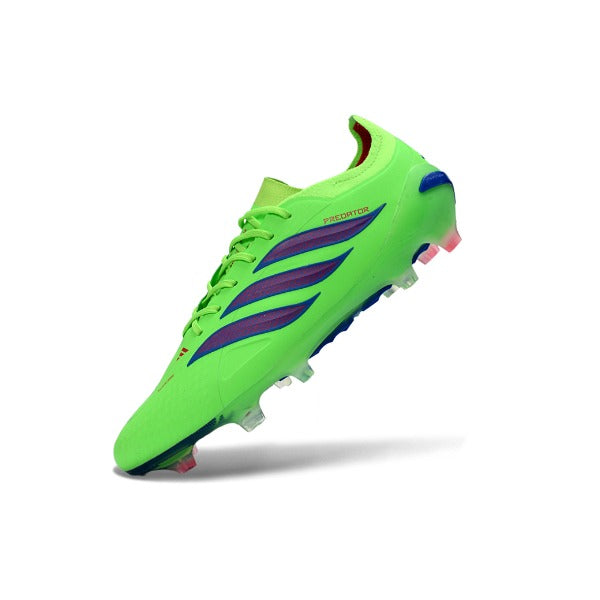Adidas Predator 26 Elite Fluorescent Green and Blue FG