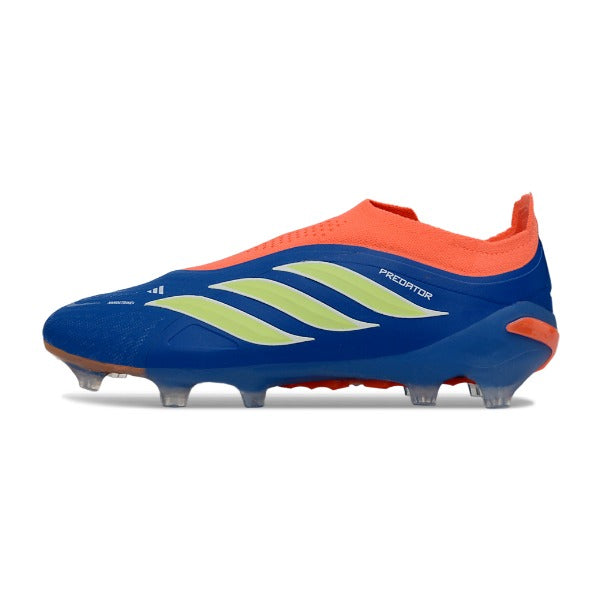 Adidas Predator 26 Elite Laceless Blue and Orange FG