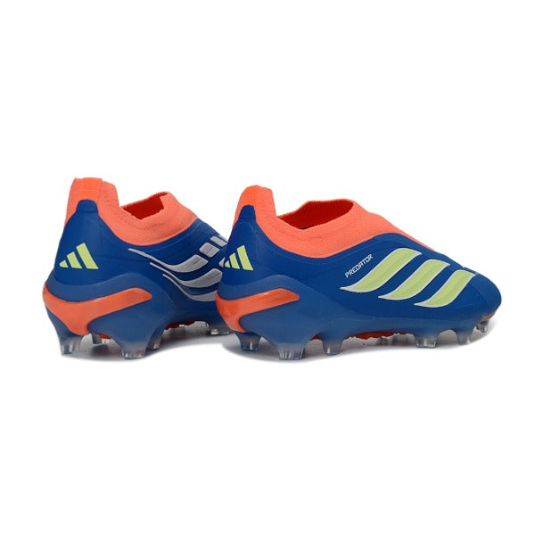 Adidas Predator 26 Elite Laceless Blue and Orange FG