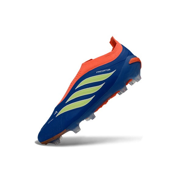 Adidas Predator 26 Elite Laceless Blue and Orange FG