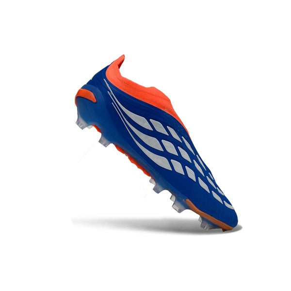 Adidas Predator 26 Elite Laceless Blue and Orange FG