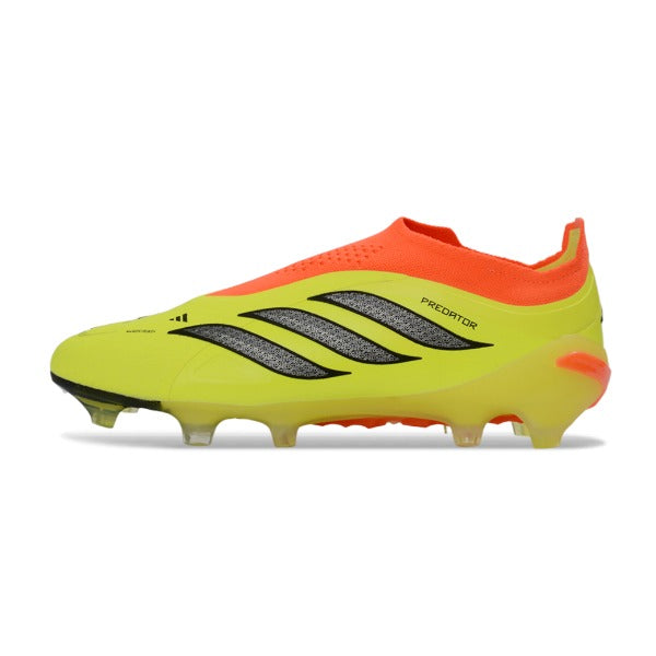 Adidas Predator 26 Elite Laceless Yellow and Orange FG