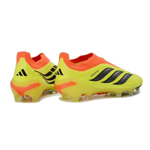 Adidas Predator 26 Elite Laceless Yellow and Orange FG
