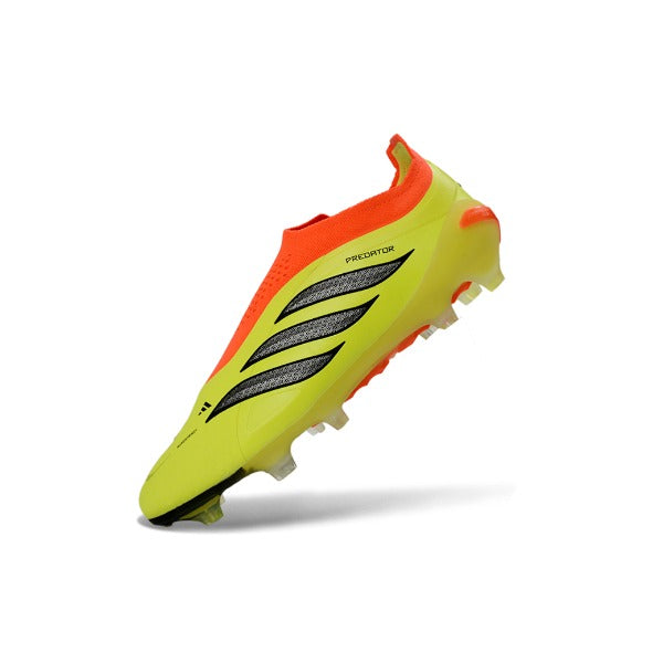 Adidas Predator 26 Elite Laceless Yellow and Orange FG