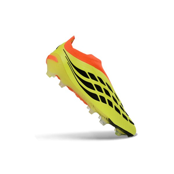 Adidas Predator 26 Elite Laceless Yellow and Orange FG