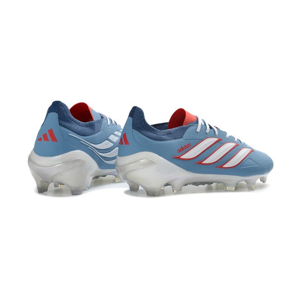 Adidas Predator 26 Elite Light Blue and White Firm Ground FG Football Boot