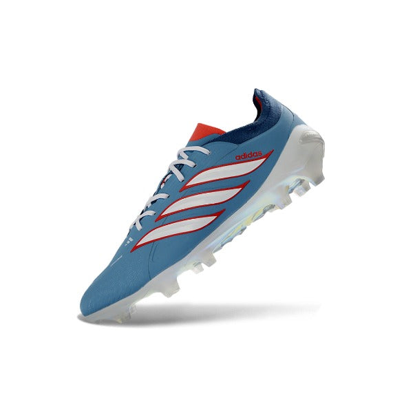 Adidas Predator 26 Elite Light Blue and White Firm Ground FG Football Boot