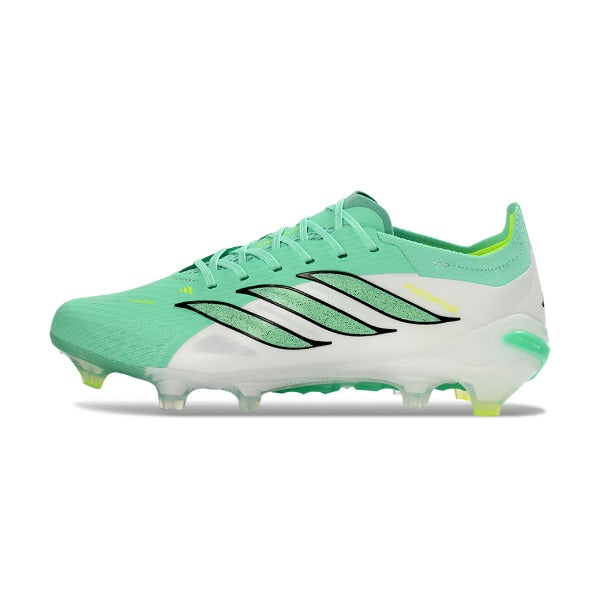 Adidas Predator 26 Elite Light Green Kids Firm Ground FG Football Boot