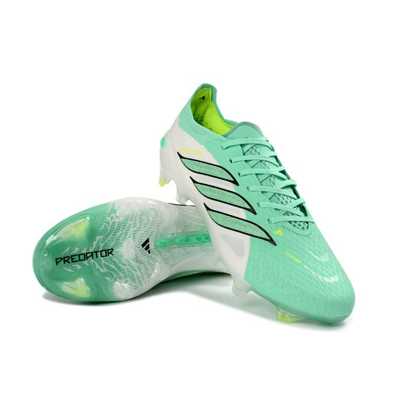 Adidas Predator 26 Elite Light Green Kids Firm Ground FG Football Boot