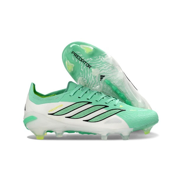 Adidas Predator 26 Elite Light Green Kids Firm Ground FG Football Boot