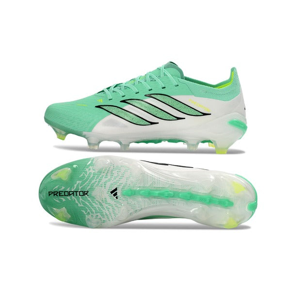 Adidas Predator 26 Elite Light Green Kids Firm Ground FG Football Boot