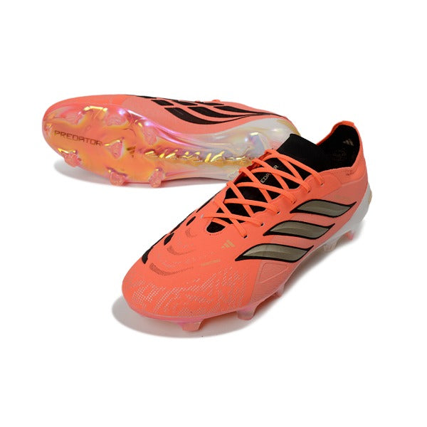 Adidas Predator 26 Elite Orange, Black and Golden FG