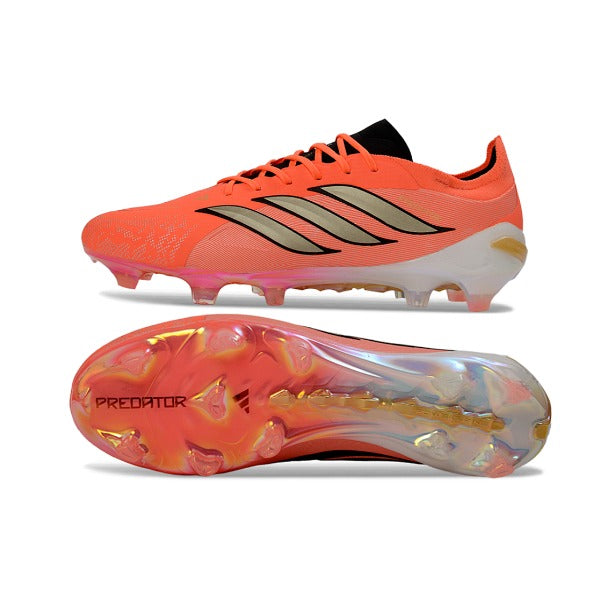 Adidas Predator 26 Elite Orange, Black and Golden FG