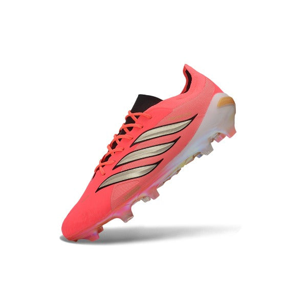 Adidas Predator 26 Elite Pink and Black Firm Ground FG Football Boot