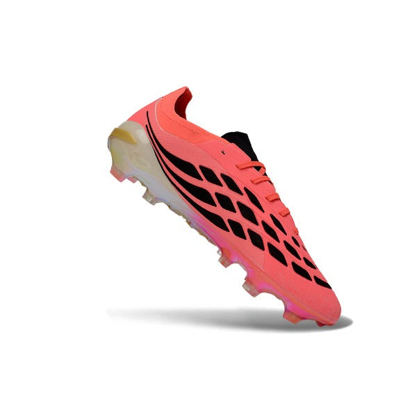 Adidas Predator 26 Elite Salmon Pink Kids Firm Ground FG Football Boot