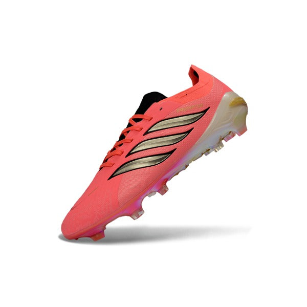 Adidas Predator 26 Elite Salmon Pink Kids Firm Ground FG Football Boot