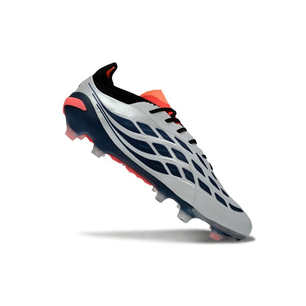 Adidas Predator 26 Elite Silver and Orange FG