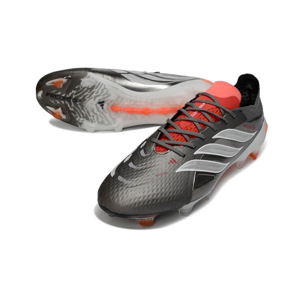 Adidas Predator 26 Elite Gray, Orange and White FG
