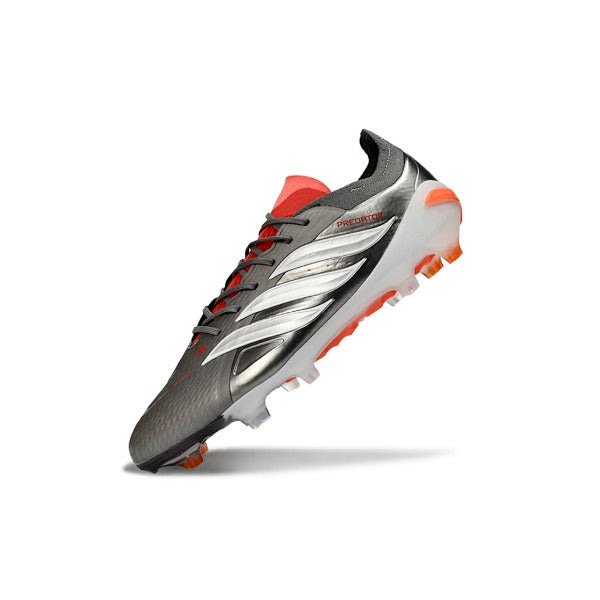 Adidas Predator 26 Elite Gray, Orange and White FG