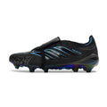 Adidas Predator 26 Elite Tongue Black and Blue Firm Ground FG Football Boot