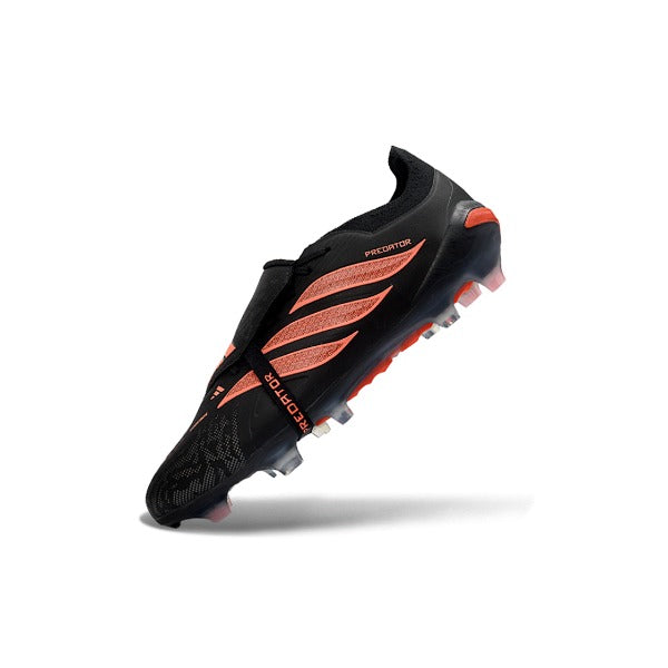 Adidas Predator 26 Elite Tongue Black and Orange FG