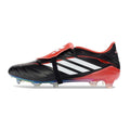 Adidas Predator 26 Elite Tongue Black and Red Firm Ground FG Football Boot