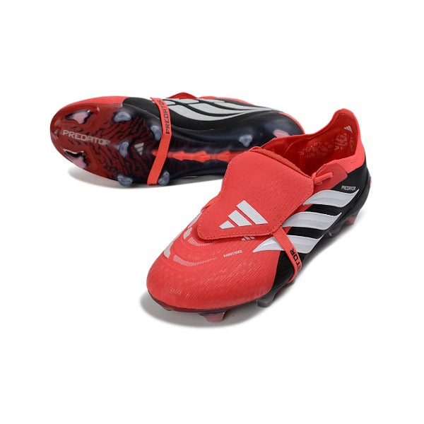Adidas Predator 26 Elite Tongue Black and Red FG