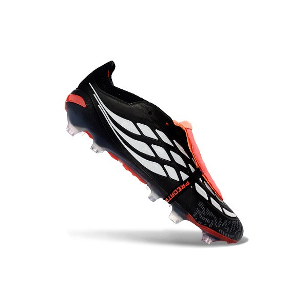 Adidas Predator 26 Elite Tongue Black, Red and White FG
