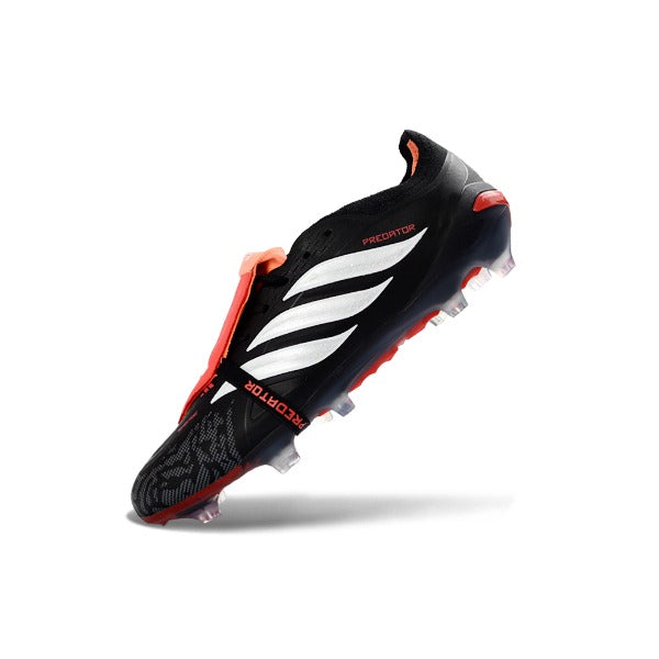 Adidas Predator 26 Elite Tongue Black, Red and White FG