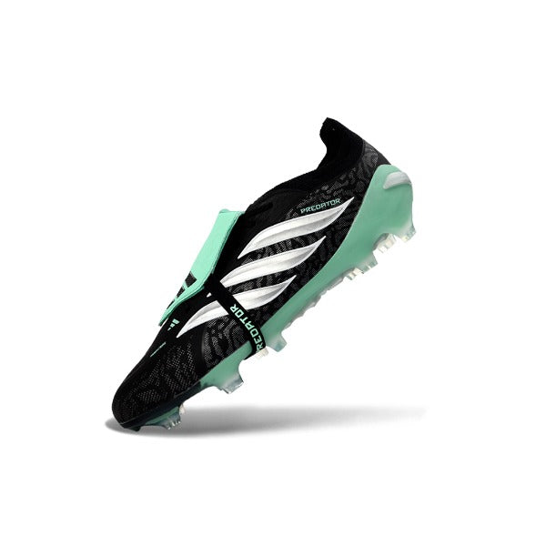 Adidas Predator 26 Elite Tongue Black, White and Green FG