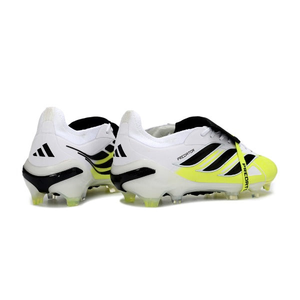 Adidas Predator 26 Elite Tongue Black, Yellow and White FG