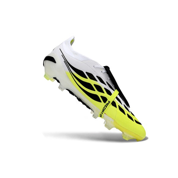 Adidas Predator 26 Elite Tongue Black, Yellow and White FG