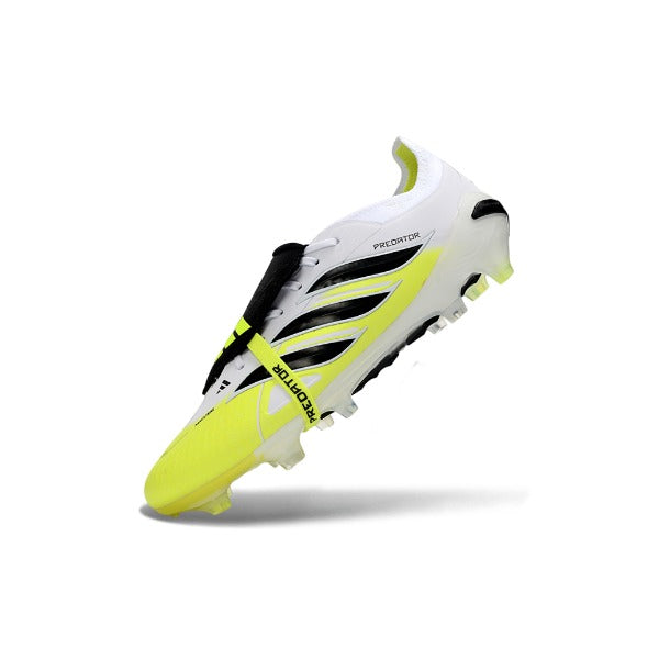 Adidas Predator 26 Elite Tongue Black, Yellow and White FG