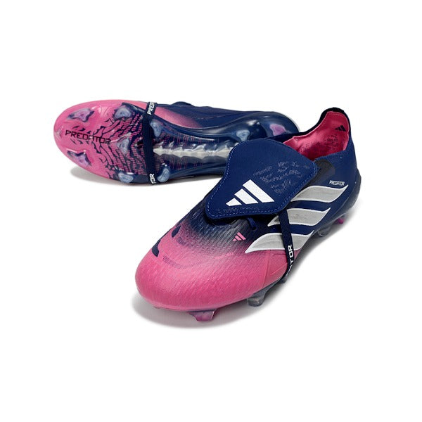 Adidas Predator 26 Elite Tongue Blue and Pink FG