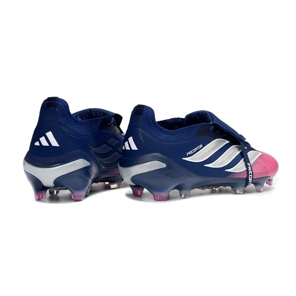 Adidas Predator 26 Elite Tongue Blue and Pink FG