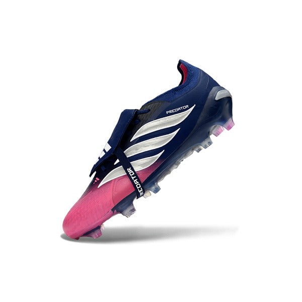 Adidas Predator 26 Elite Tongue Blue and Pink FG