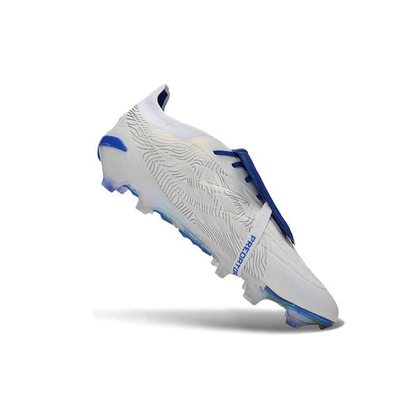 Adidas Predator 26 Elite Tongue Blue and White Firm Ground FG Football Boot